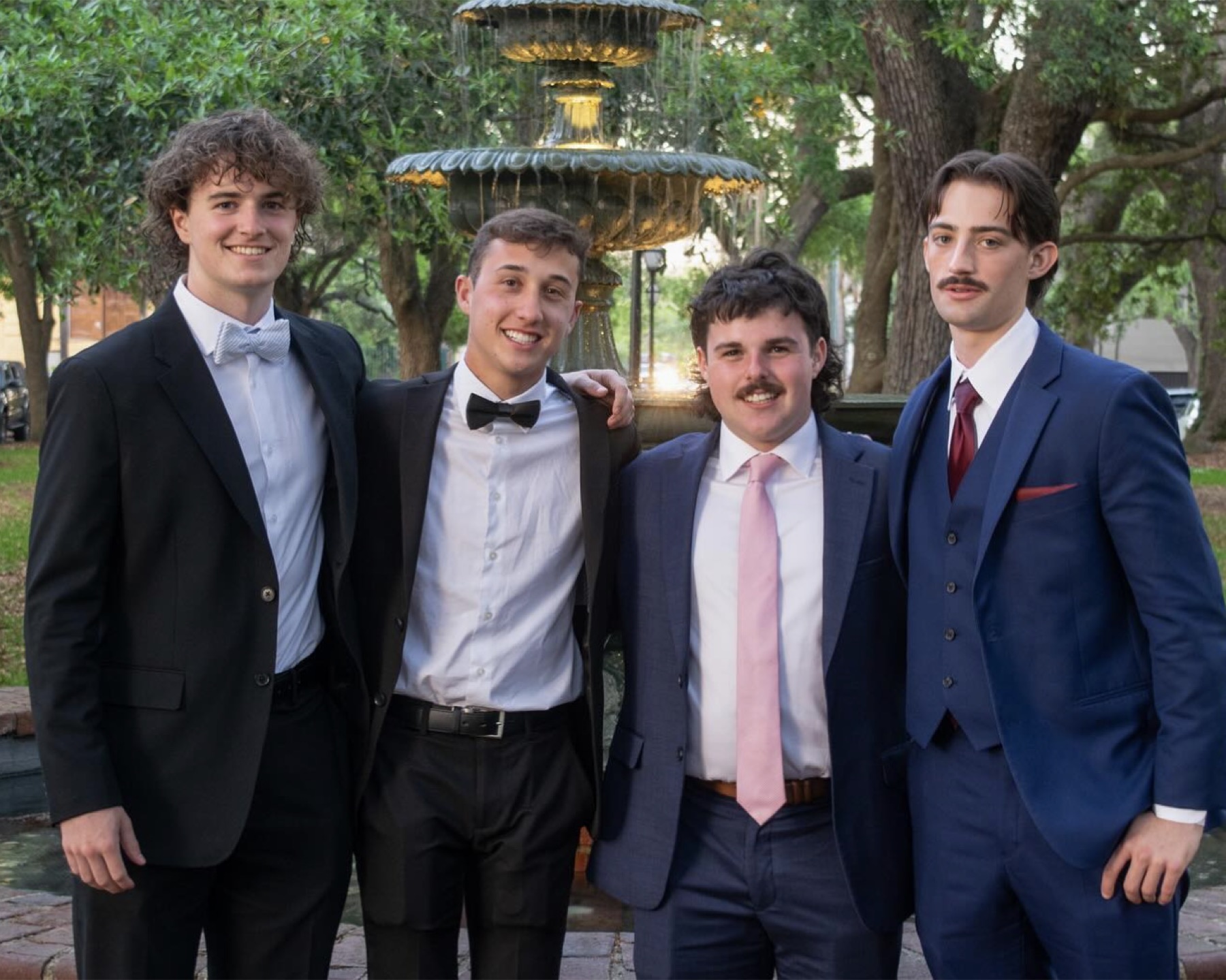 Members dressed for a chapter event